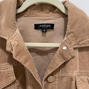 12th Tribe Tan Corduroy Cropped Jacket